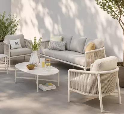 Salon jardin Aluminium Apple Bee