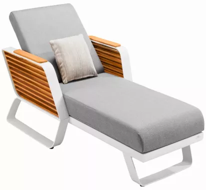 Bain de soleil WING Pininfarina – Aluminium design italien | Caribbean Patio