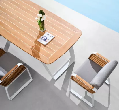 Table à Manger Wing Pininfarina – Design d’Exception | Caribbean Patio