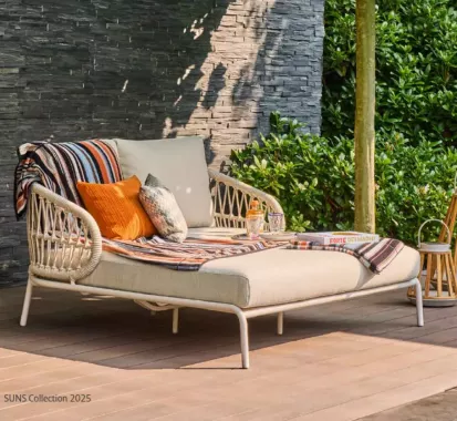 Tosca Daybed Lounge – Lit de jour haut de gamme pour votre terrasse de piscine