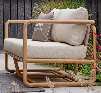 CANAPE DE JARDIN TECK APPLE BEE - COLLECTION DOLCE 2025