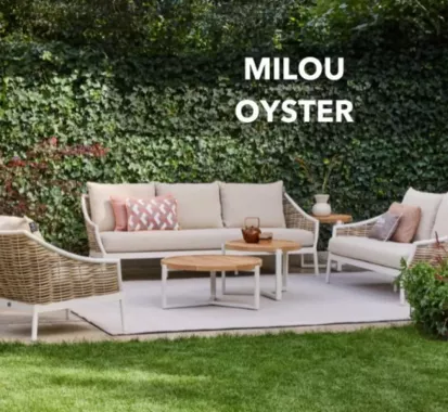 Canapé MILOU 3 places – Design et confort pour les tropiques