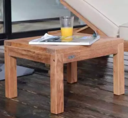 TABLE D'APPOINT BOIS TECK - TAVOLI MEDICIS FRANCE