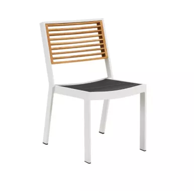 copy of ENSEMBLE TABLE & 4 CHAISES DE JARDIN - YORK BLANC