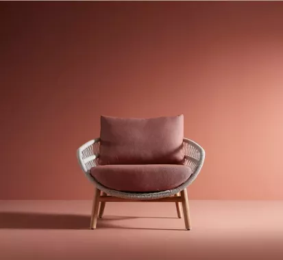 Salon de jardin VASCA 5 places – Design Claudio Bellini | Azur Lounge