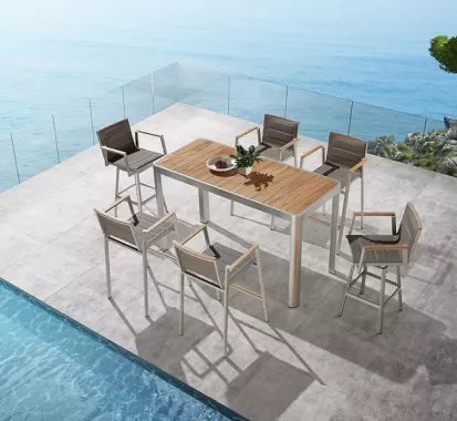 ENSEMBLE BAR GENEVA TABLE HAUTE