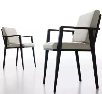 Ensemble repas EMOTI HIGOLD – 6 fauteuils aluminium gris anthracite | Élégance & confort extérieur en Provence-Alpes-Côte d’Azur