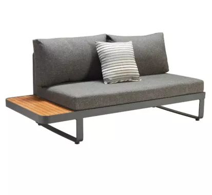 ENSEMBLE SALON DE JARDIN TECK/ALU - CARIBBEAN