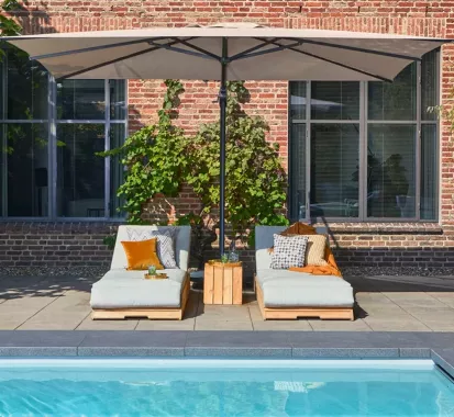 PARASOL PALMOLI 3x3M SUNBRELLA SUNS OUTDOOR FURNITURE