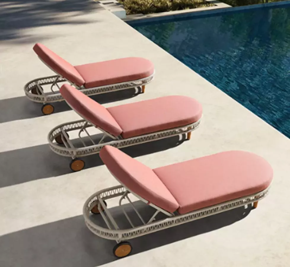 Bain de soleil VASCA — Design Claudio Bellini, élégance italienne & confort tropical