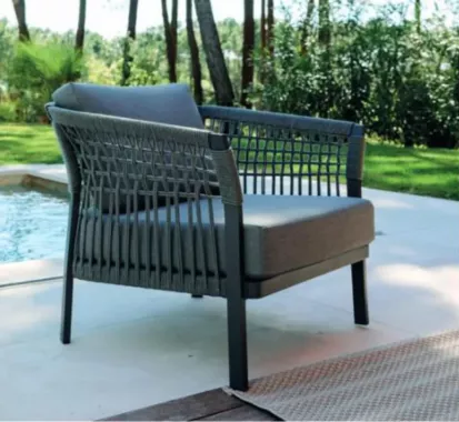 Salon de jardin ASTRIA aluminium & Sunbrella® | Haut de gamme Provence Alpes Côte d'Azur