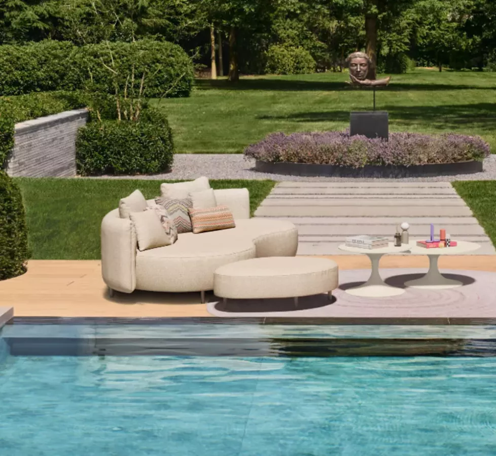 BANQUETTE CANAPE BOUCLE 3 PLACES - PIENZA SUNS OUTDOOR