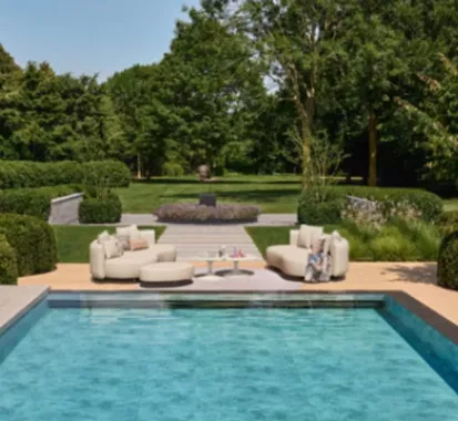 Ensemble lounge PIENZA SUNS Outdoor – Salon de jardin haut de gamme Provence Alpes Côte d’Azur | Azur Lounge