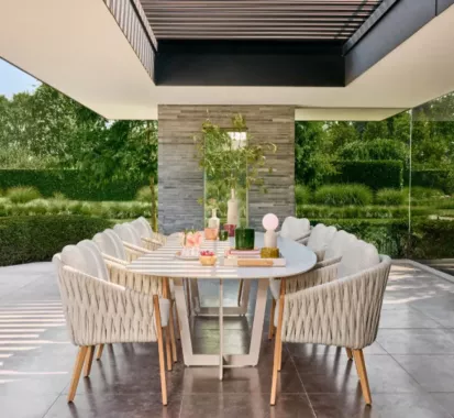 FAUTEUIL ESPACE REPAS LUXE - SENESE SUNS OUTDOOR