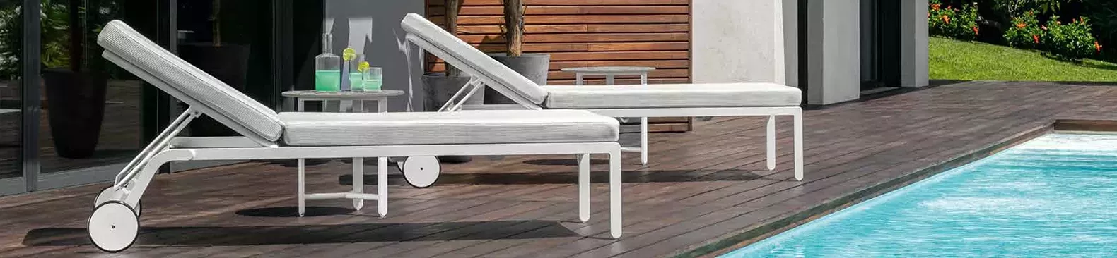 Bain de Soleil en Aluminium